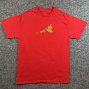 CLOAK Bird Powerline Graphic Print Logo Cotton Unisex T-Shirt Small Markiplier